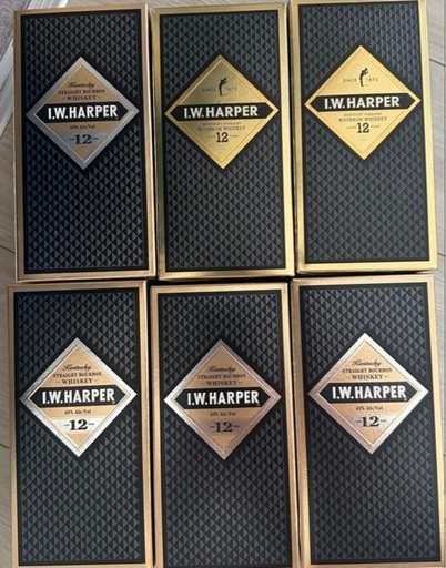 I.W.ハーパー 12年 6本セット