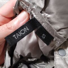 TAION ダウンベスト【美品】アイスグレー 初期物の画像