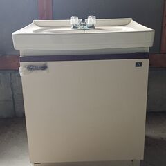 洗面台　蛇口付！　幅60.5cm×高さ88cm×奥行58cmの画像