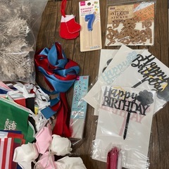 飾りセット 誕生日  クリスマス お祝い パーティ飾り付けの画像
