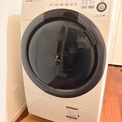 超美品 SHARP ドラム式洗濯乾燥機 7kg / 3.5kg【ES-S7D】の画像