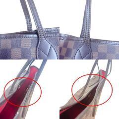 ルイヴィトン N51105 トートバッグ ブラウン  LOUIS VUITTON ネヴァーフルMM 廃盤 ダミエの画像