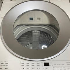 IRIS OHYAMA 全自動洗濯機8kg OSH 2連タンクITW-80A01の画像