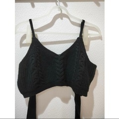 【GRL】冬用ニットビスチェの画像