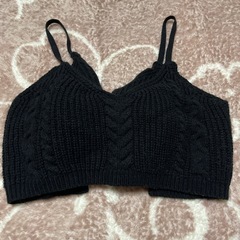 【GRL】冬用ニットビスチェの画像