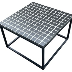 【2511011】Comanos タイルトップ ローテーブルの画像