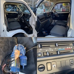 ダイハツ　ハイゼットトラック　4WD カラーアルミ保冷車 走行4万キロ　AC AT (小型エアーポンプ付き)業者向けの画像