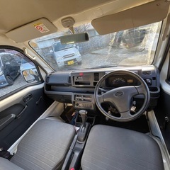 ダイハツ　ハイゼットトラック　4WD カラーアルミ保冷車 走行4万キロ　AC AT (小型エアーポンプ付き)業者向けの画像