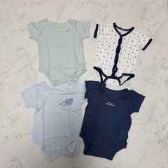 ロンパースセット 肌着 カバーオール 70/80cm まとめ売り 西松屋の画像