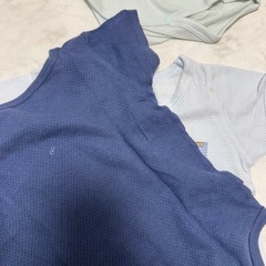 ロンパースセット 肌着 カバーオール 70/80cm まとめ売り 西松屋の画像