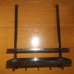 レンジフード調味料ラック タワー　山崎実業 の画像