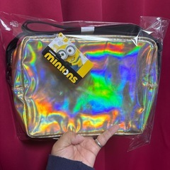 ミニオン　プレミアムメタリック　ショルダーバッグの画像