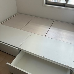 収納付きダブルベット
の画像