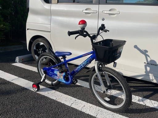 【超美品室内保管】2025.10新発売18インチポケモン自転車