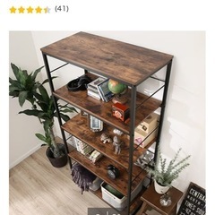 完売商品　ニトリ 棚　オープンシェルフ N ステイン 1680 BR の画像