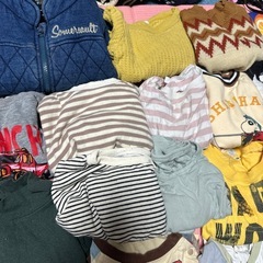 子供服　冬服 まとめ売り　80～90 の画像