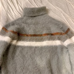 ニット　秋冬　ワンピース　あったかいの画像