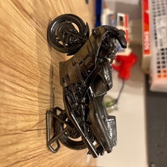 本日限定バイクの模型の画像