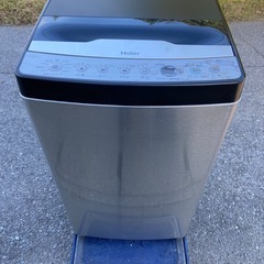 【23区近隣配送設置無料 】 H317 美品 Haier 2021年製 インバータ搭載 全自動洗濯機 5.5kgの画像