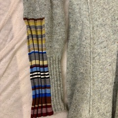 ニット　ワンピース　FUR FUR あったかいの画像