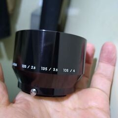 美品 NIKON HS-4 105mm F2.5 135mm F3.5 105ｍｍ F4 レンズフードの画像