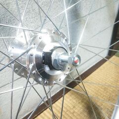 ★２７インチ★LEDオートライト＋６段ギア後輪set★ローラーブレーキ★タイヤ新品★③の画像