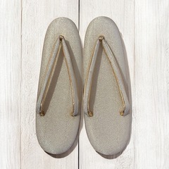 【新品】草履 フォーマル 23.5cm 金色 和装小物 結婚式 成人式 和装小物 着物の画像