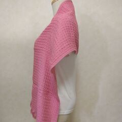 ストール　ピンク②の画像