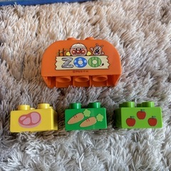 アンパンマン ブロック たのしいどうぶつバケツの画像