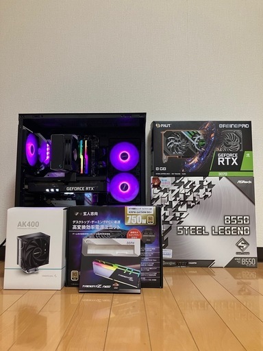 ゲーミングPC Ryzen7 5700X/RTX3070
