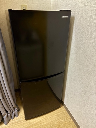 冷蔵庫 ブラック 142ℓ