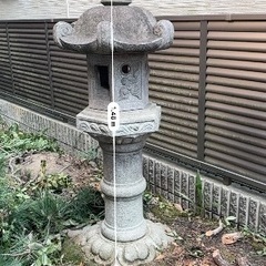 （直接引取限定）石の燈篭　京都・阪急桂　トウロウの画像