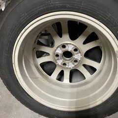 新型シエンタなどに　プリウス純正アルミホイール&185/65R15スタッドレスタイヤセット！の画像