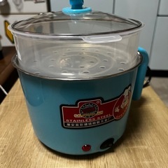 【無料】電器セット：Panasonic バリカン ＋ 蒸し／煮る 2WAY 電気クッカーの画像