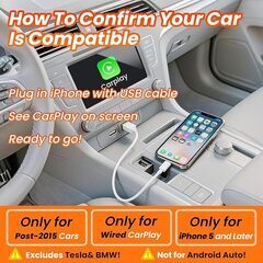 カープレイアダプター 2016年以降の車用 プレイアダプターの画像