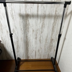 ハンガーラック（約125×82cm）無料でお譲りしますの画像