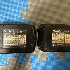 【2個セット】マキタ　18Vバッテリー　BL1860B の画像