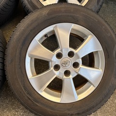 215/65/16  アルミホイール　スタッドレス  アルファードなどに
　の画像