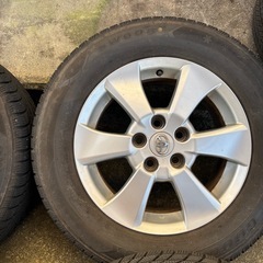 215/65/16  アルミホイール　スタッドレス  アルファードなどに
　の画像