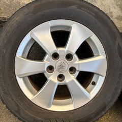 215/65/16  アルミホイール　スタッドレス  アルファードなどに
　の画像