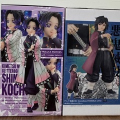 鬼滅の刃　フィギュア　冨岡義勇　胡蝶しのぶの画像