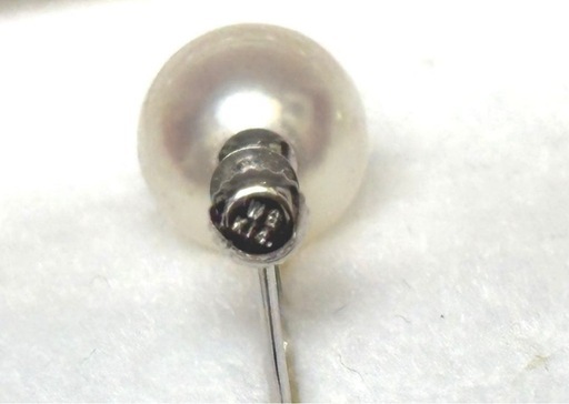 【新品未使用】イヤリングk14刻印 silver※本日午前中限定【7万円】にて、本日限定10万円にて欲しい方いませんか？真珠店にて40