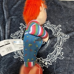 タグ付き CHUCKY Lぬいぐるみ リアルフェイスの画像