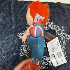タグ付き CHUCKY Lぬいぐるみ リアルフェイスの画像
