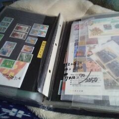 使用済み切手いろいろの画像