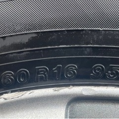 「YOKOHAMA iceGUARD iG6016インチスタッドレス＋ホイール2021年製」の画像