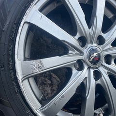 「YOKOHAMA iceGUARD iG6016インチスタッドレス＋ホイール2021年製」の画像