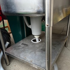 ジャンク市場　外用　流し台　中古の画像