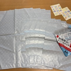 ビニールバッグ配送用　A4サイズ6枚　大4枚　の画像