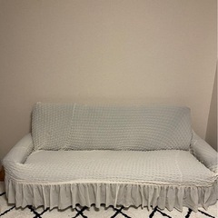 黒　3人がけソファの画像